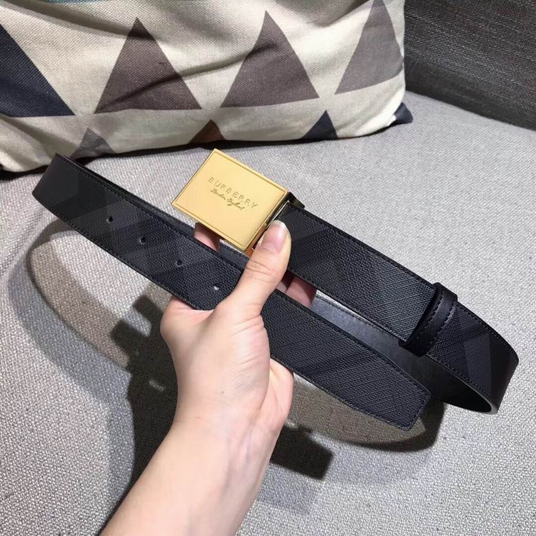 Burberry Belt 34mmX95-125CM 7d13
